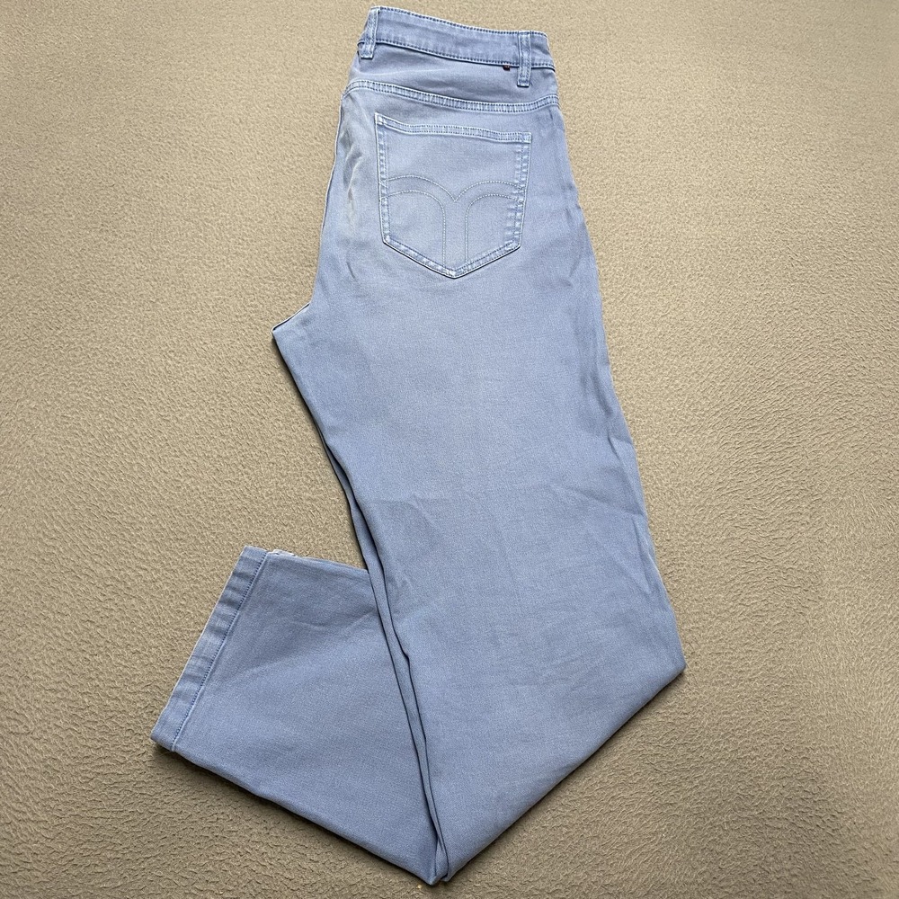 Tatuum Jeans Mens 35 Blue Light Wash Straight Leg Denim Pants‎ Classic Casual